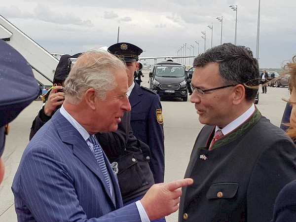 Prinz Charles und Herzogin Camilla in München