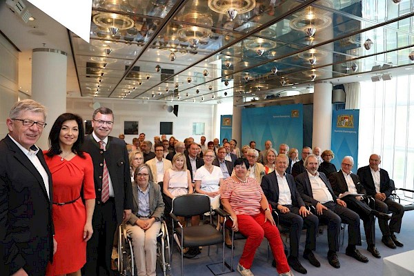 Gespräch mit Teilnehmern der Baden-Badener Unternehmergespräche