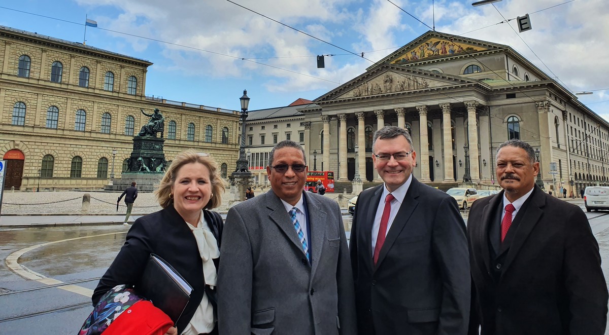 Treffen mit Landwirtschaftsminister Ivan Meyer der Provinz Westkap