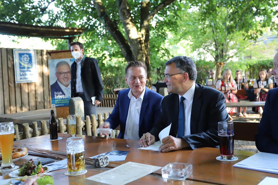 Wahlkampfveranstaltung in Geisenfeld