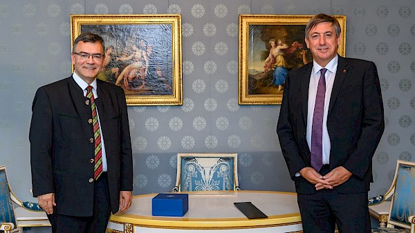 Gespräch mit dem Ministerpräsidenten von Flandern, Jan Jambon