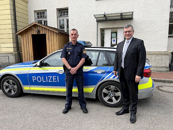 Antrittsbesuch beim neuen Leiter der Polizeiinspektion Freising