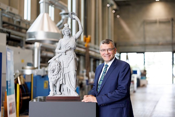 Besuch des Gießereitechnikums des Fraunhofer IGCV