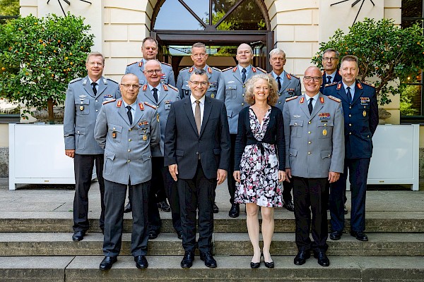 Mittagessen mit bayerischen Generalen