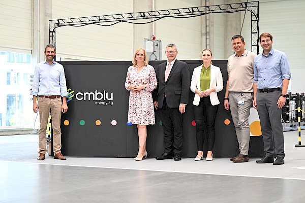 Besuch der Firma CMBlu Energy AG