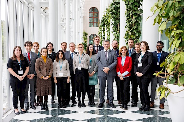 Gespräch mit dem Diplomatenkolleg der Internationalen Diplomatenausbildung des Auswärtigen Amtes