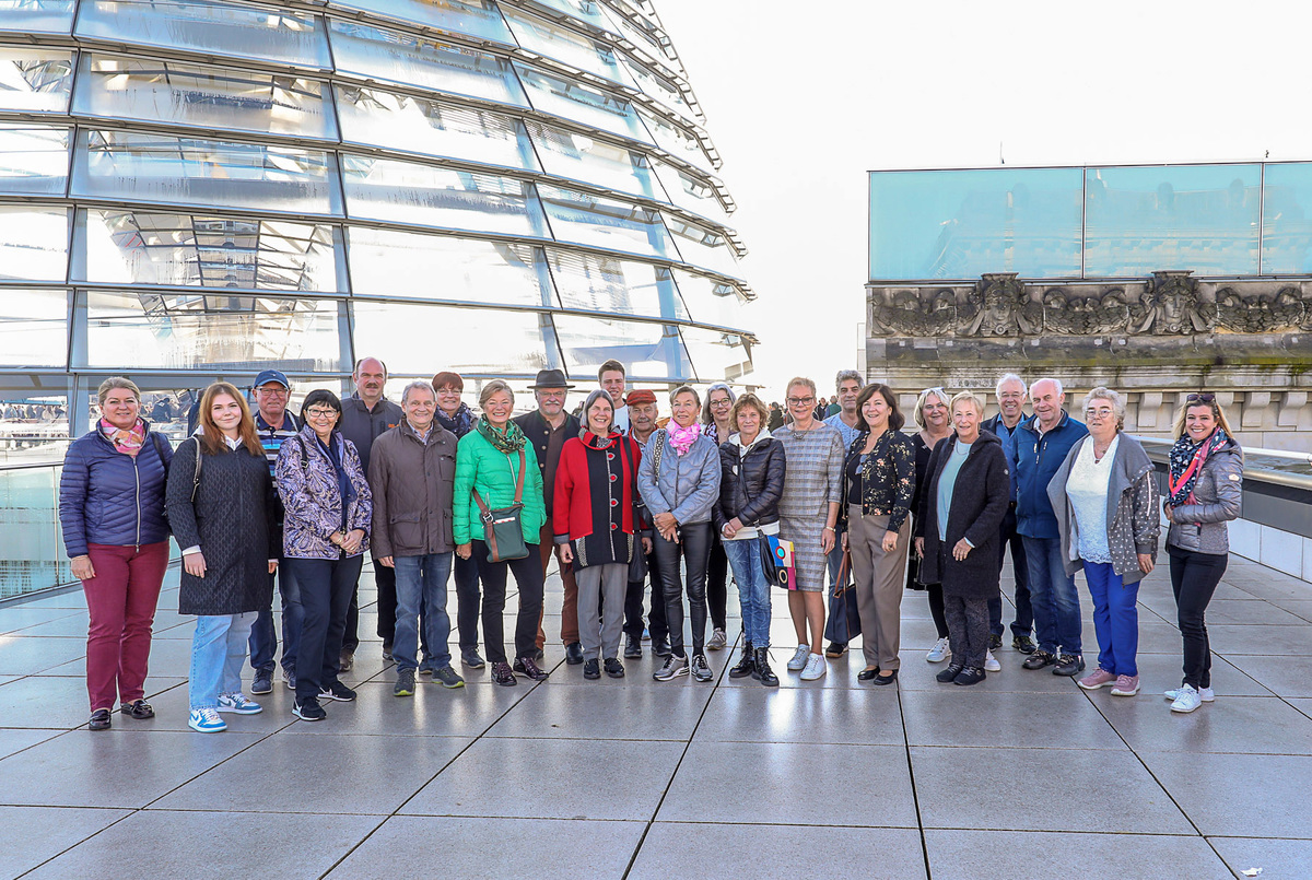 Bürgerinnen und Bürger aus dem Landkreis Freising in Berlin