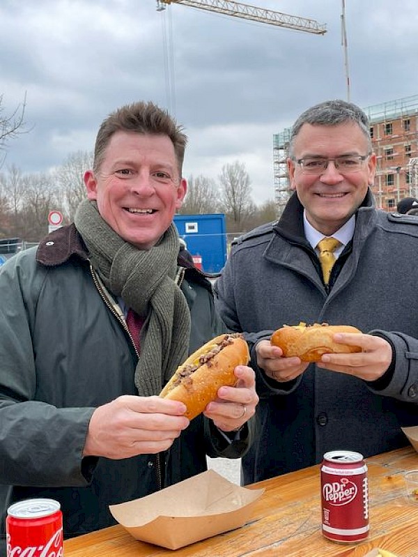 Philly Cheesesteak Lunch mit Tim Liston