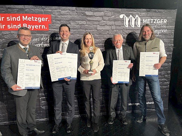 Preisverleihung des Metzger Cups 2022/23