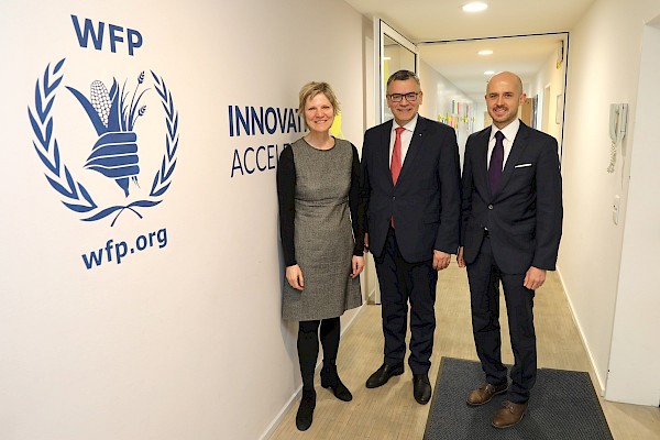 Besuch des World Food Programme Innovation Accelerator