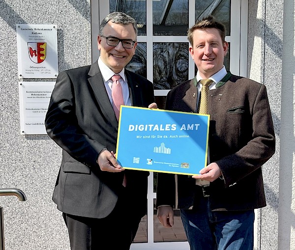 Gemeinde Hohenkammer ist „Digitales Amt“