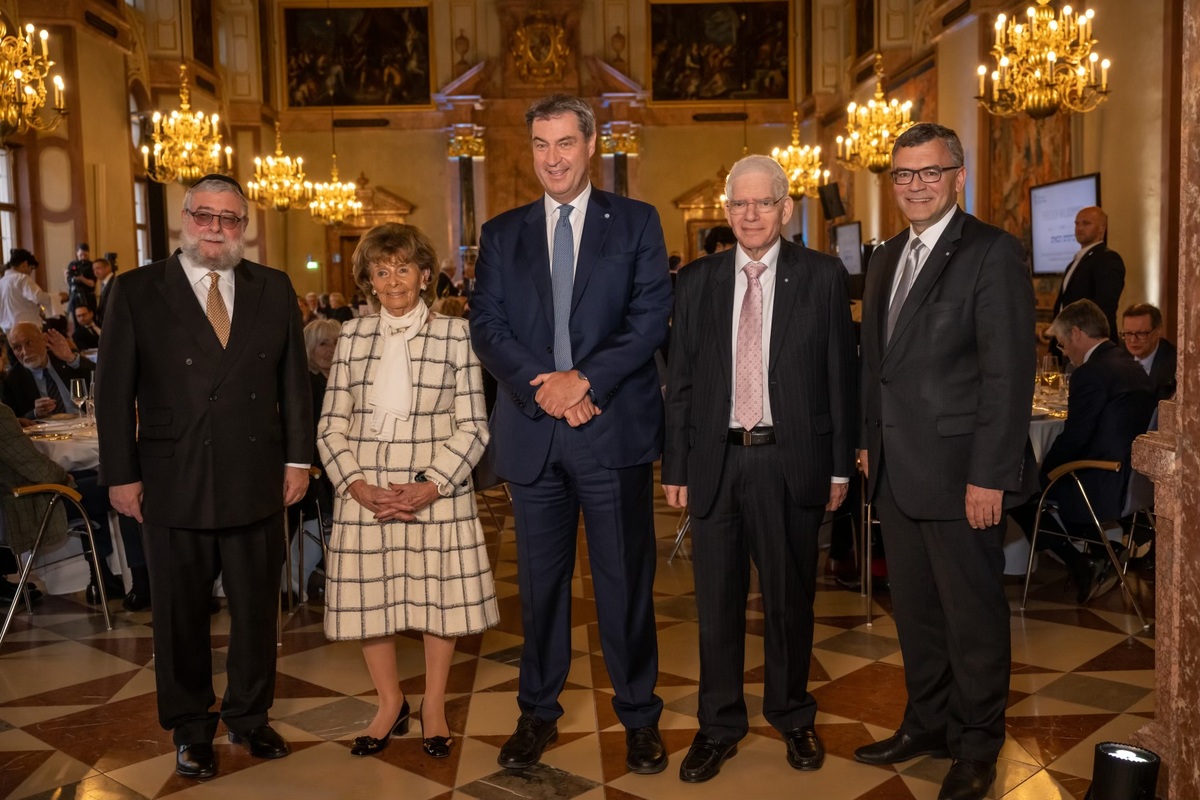 Lord-Jakobovits-Preis für Ministerpräsident Dr. Söder