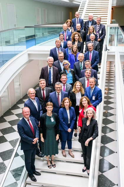 Gespräch mit Delegation von Hanns Seidel Stiftung und George C. Marshall Center