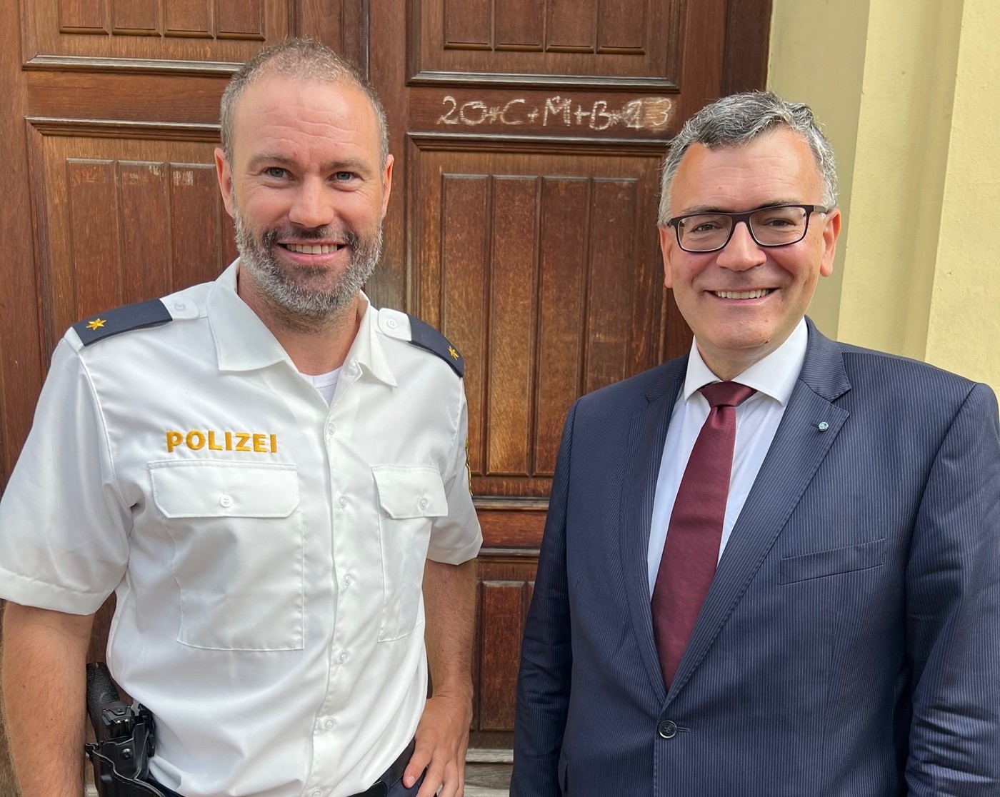 Gedankenaustausch mit dem neuen Leiter der Polizeiinspektion Freising