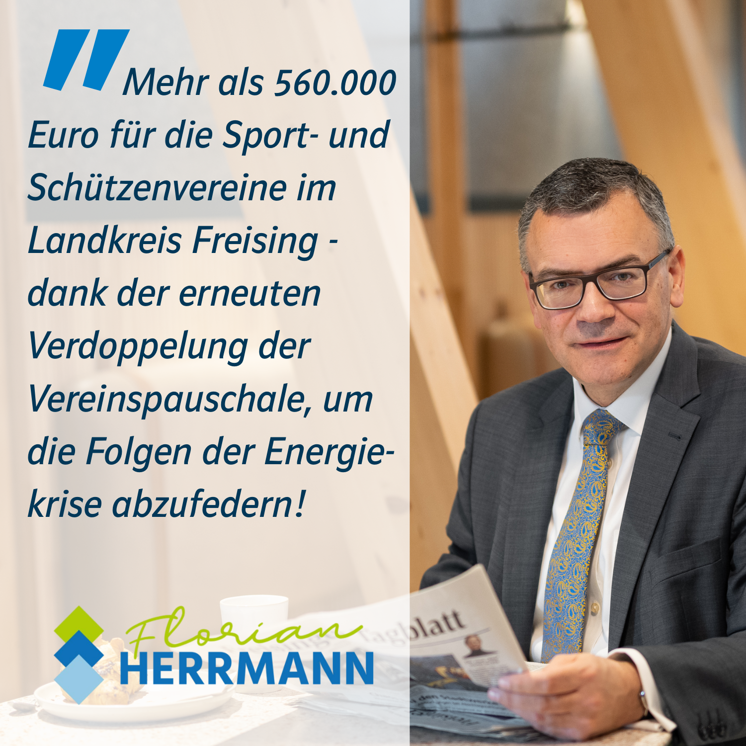 Mehr als 560.000 Euro für die Sport- und Schützenvereine im Landkreis Freising