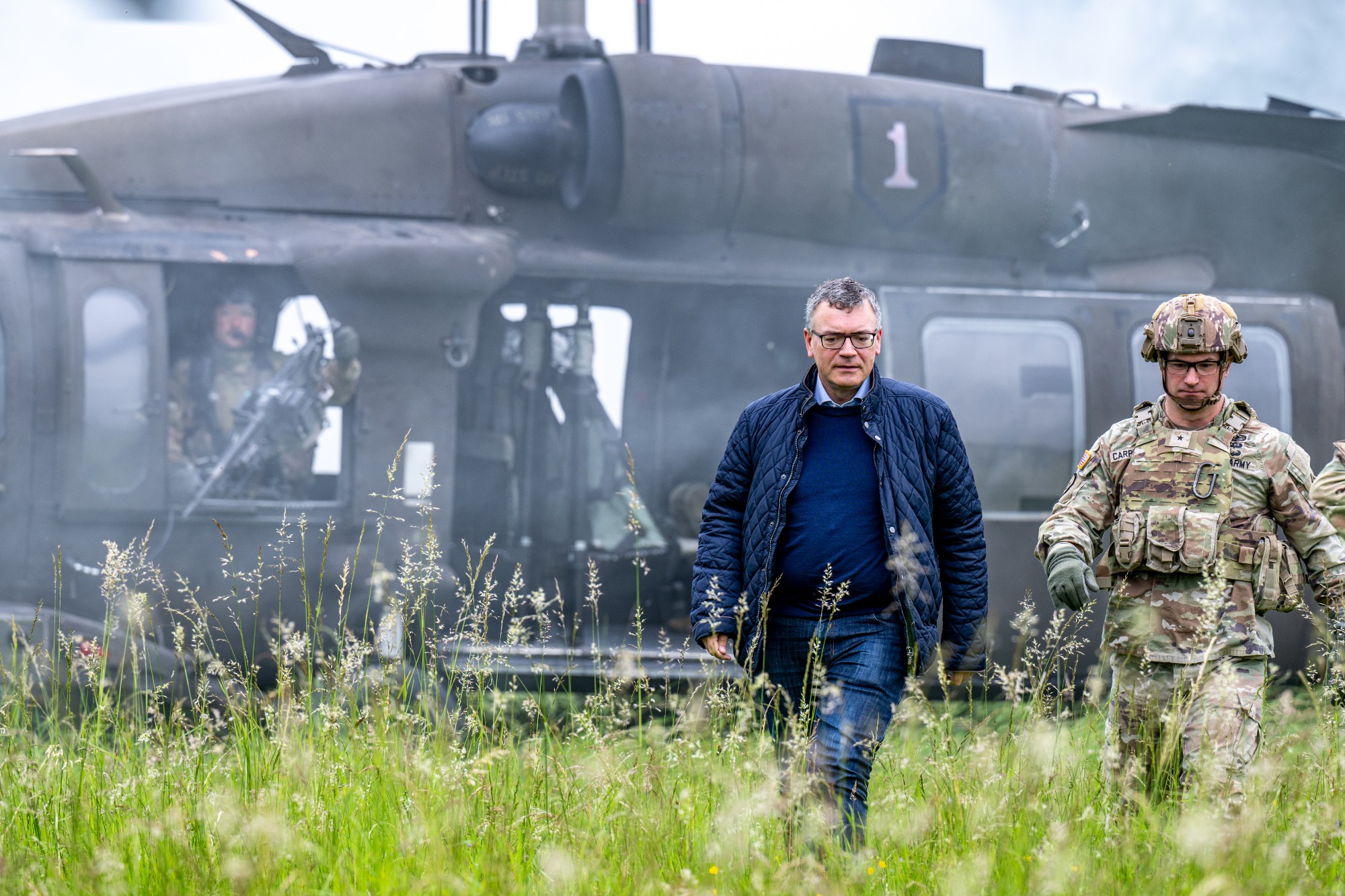 75 Jahre NATO: Besuch des US-Truppenübungsplatzes Hohenfels