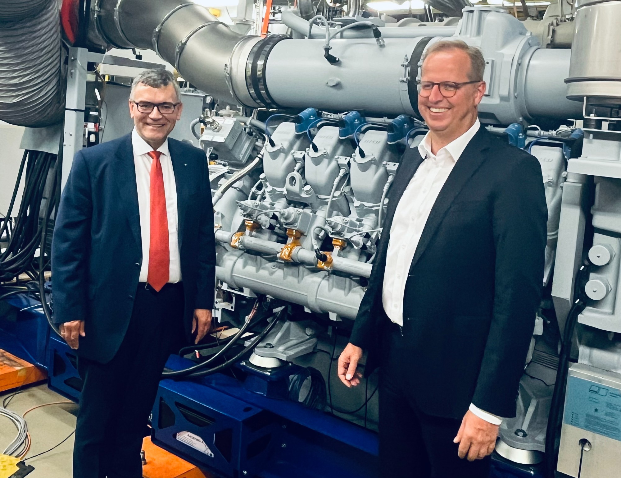 Besuch der Rolls-Royce Solutions GmbH