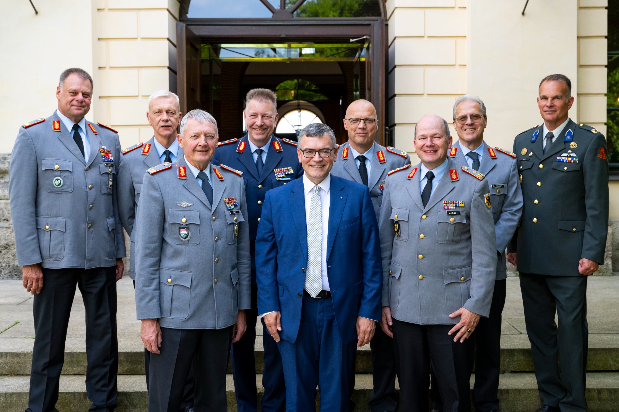 Mittagessen mit den bayerischen Generälen