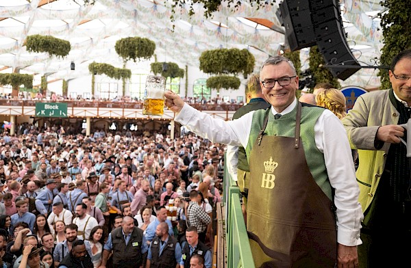 Eröffnung des Oktoberfests 2024