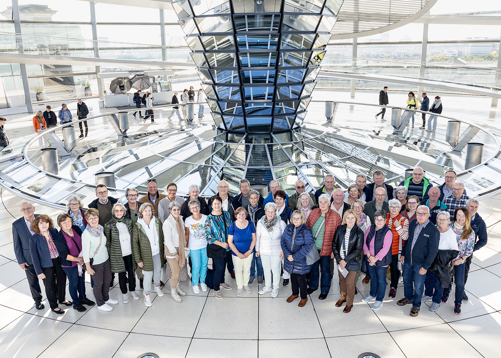 Besuchergruppe in Berlin